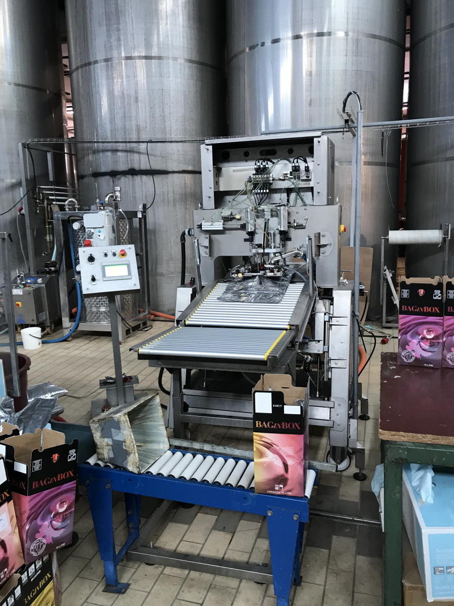 impianti aria compressa per cantine, foto applicazione